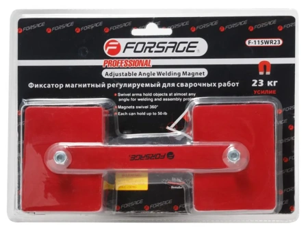 Фиксатор магнитный для сварочных работ (23кг, 360гр.), в блистере