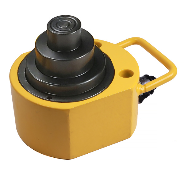 Гидравлический цилиндр низкий телескопический Car-Tool CT-T10069 (100 т)