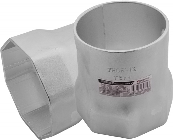 Thorvik BS8P115 Ключ трубчатый ступичный восьмигранный, 115 мм