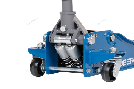 Домкрат подкатной NORDBERG N32025E (2,5 т, с резиновой насадкой)