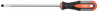 752820 Отвертка стержневая шлицевая ROUND GRIP, SL8x200 мм