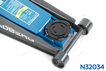 Домкрат супернизкий подкатной 3 тонны H=75-510 мм NORDBERG N32034