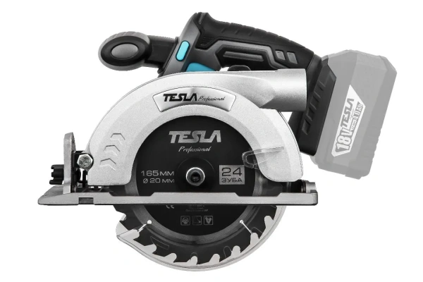 Аккум.циркулярная пила TESLA TCS18DC TO 18В LiION 3800 об/мин 165x20мм макс.пропил 55мм