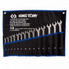 Набор комбинированных ключей KING TONY 12D14MRN05, 6-16 мм, чехол из теторона, 14 предметов