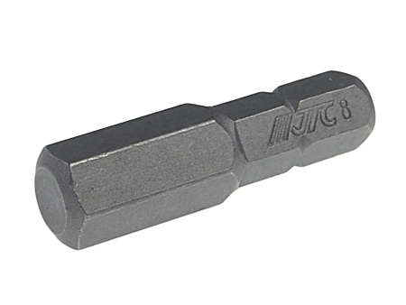 Бита HEX 6-ти гранная JTC 1153008 (H8х30 мм, 1/4" DR)