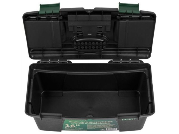 Ящик для инструмента пластмасс. 41х22х19,5 см (16") с лотком и органайз. 20236 ВОЛАТ