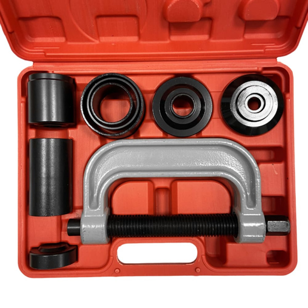 Приспособление для снятия и установки шаровых опор подшипников и сайлентблоков (10 предметов) Хорекс Авто HZ 25.1.093Y