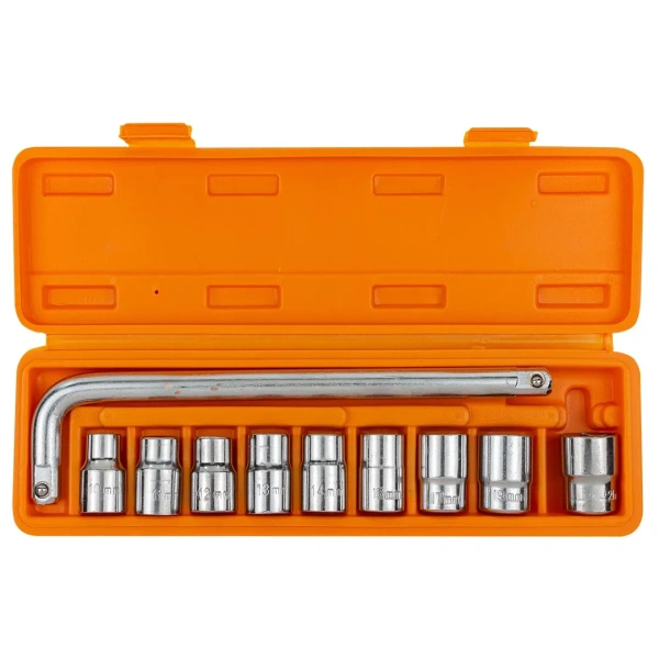 Набор инструментов 10пр, 1/2''( 6гр.)