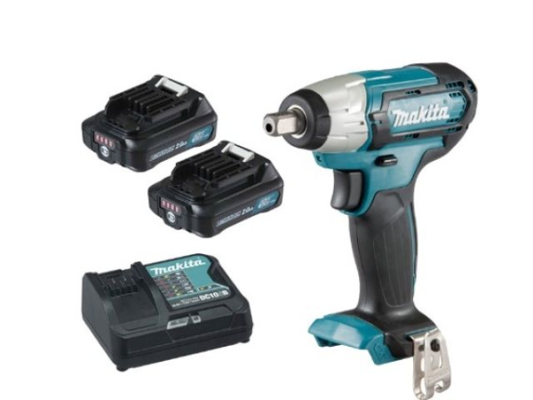 Аккум. ударный гайковерт MAKITA CXT TW 141 DWAE в чем. + АКЦИЯ Аккум. компрессор MP 100 DZ