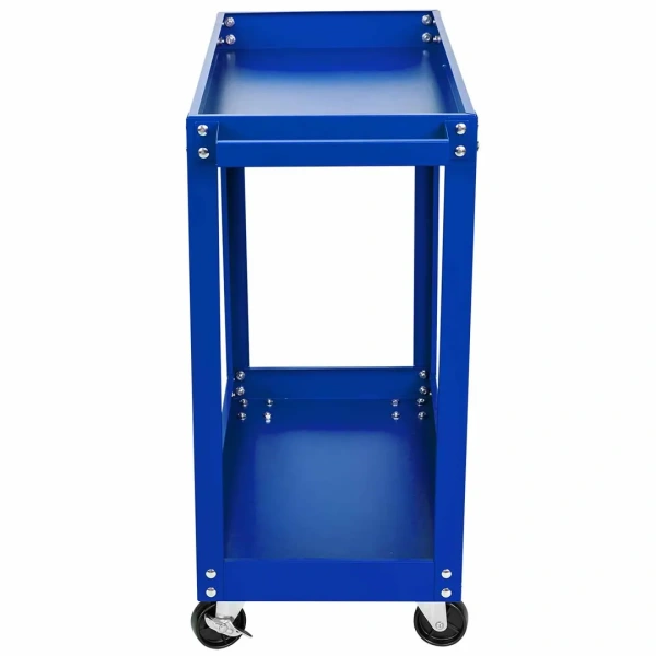 Тележка инструментальная 2-х полочная (350х770х820мм, размеры полок-60х350х700мм)