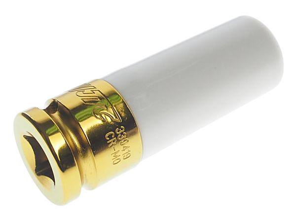 Головка торцевая ударная для литых дисков JTC 330419 (1/2", 19 мм, L=87 мм)