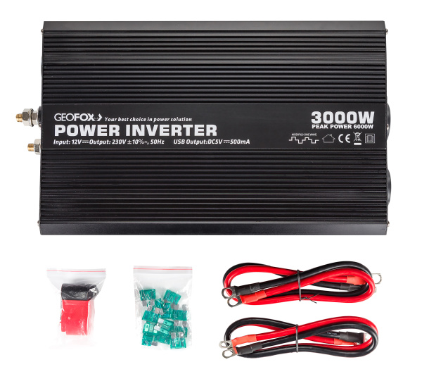 Автомобильный инвертор Geofox M 3000W/12v-2р