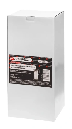 Установка для удаления отработанного масла с комплектом щупов пневматическая/ручная (9л, 0-11.9bar)