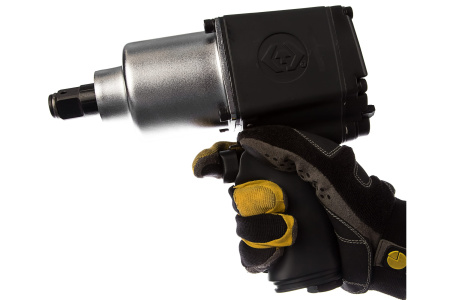 Гайковерт пневматический ударный KING TONY P33621-075B, 3/4", 1085 Нм, в комплекте 3 торцевые головки