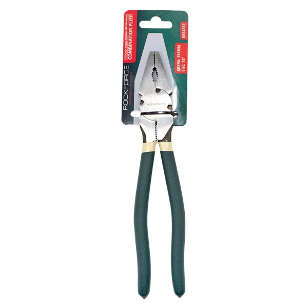 Пассатижи многофункциональные с усиленным шарнирным механизмом CR-V 10''(250мм),на блистере