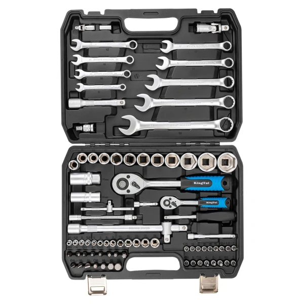 Набор инструментов 82пр.1/4'',1/2''(6гр.)(4-32мм)