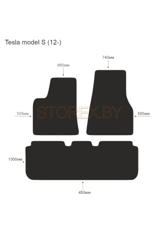 Tesla model S (12-) copy