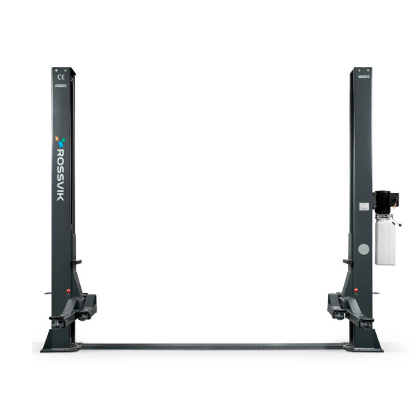 Автоподъемник двухстоечный ROSSVIK T4 электрогидравлический с нижней синхронизацией (г/п 4.0т, 220/380В)
