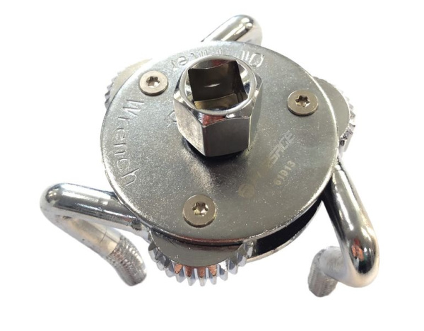 Съемник масляного фильтра ''краб''с круглым изогнутым захватом 1/2(45-102мм)