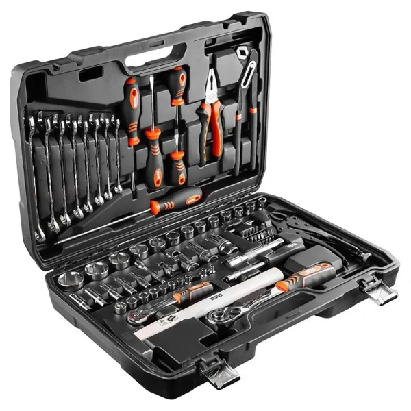 Набор инструментов 72пр. 1/4'', 1/2''