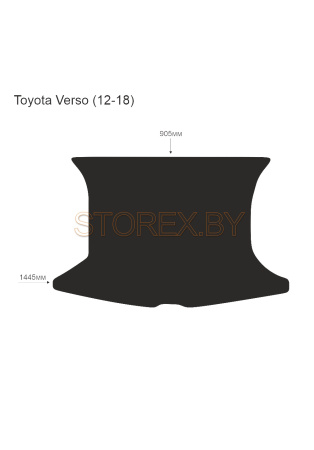 Toyota Verso (12-18) Багажник copy