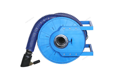 Катушка для сбора выхлопных газов NORDBERG HRF8100E-KIT (с автоматическим приводом, со шлангом D=100 и насадкой)