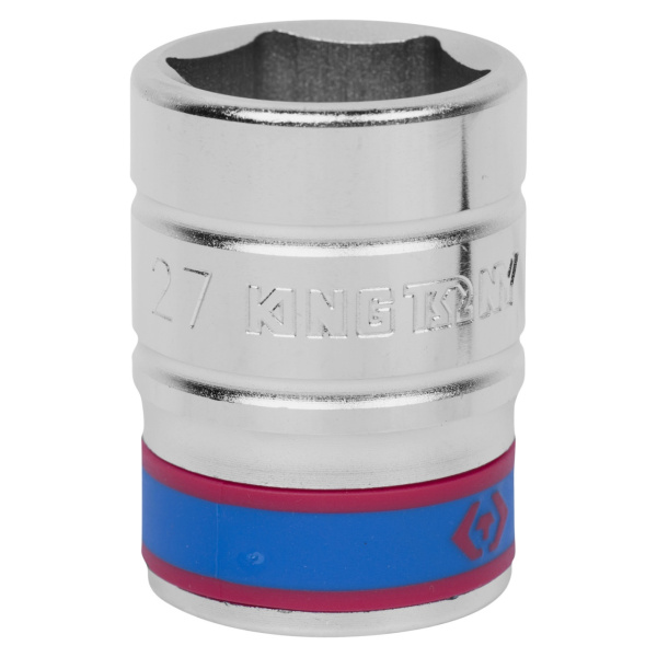 Головка торцевая стандартная шестигранная 3/4", 27 мм KING TONY 633527M
