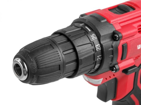 Аккум. дрель-шуруповерт WORTEX LX BD 1213-1 Li в кор. 12 В, 25 Н*м, 1х1.5 А*ч, БЗП 10 мм