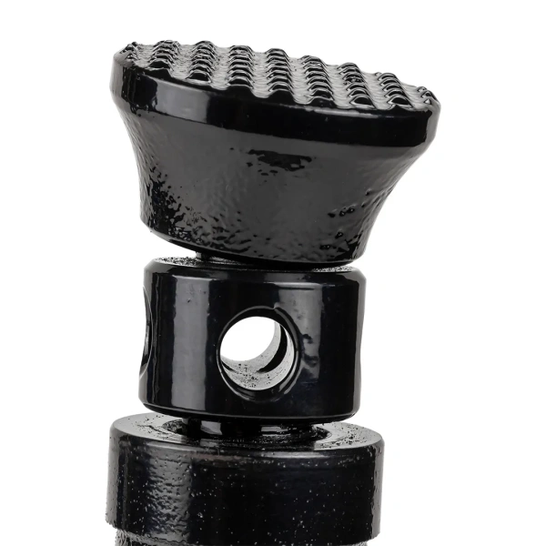 Домкрат-подставка винтовой механический 10т (высота подхвата - 300мм, высота подъема - 450мм)