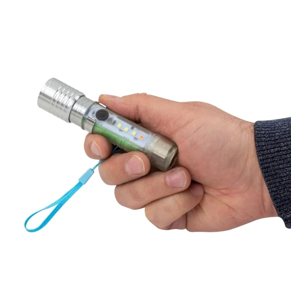 Фонарь аккумуляторный 500мАч, 100лм