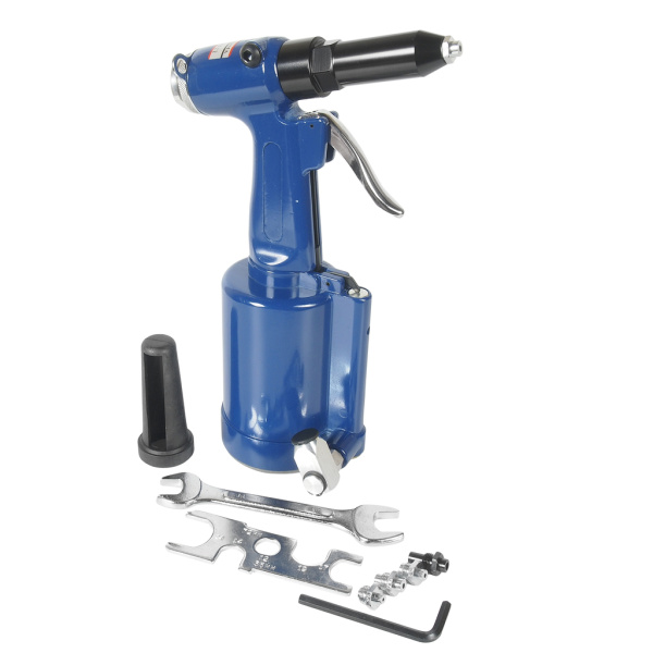 Заклепочник пневматический JTC 5819 (1/4", шток 16 мм, 170х77х277 мм)