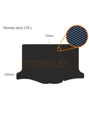 Honda Jazz (15-) Багажник copy