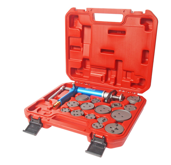 Приспособление для обслуживания тормозных цилиндров с пневмоприводом комплект JTC 4687 (15 адаптеров)