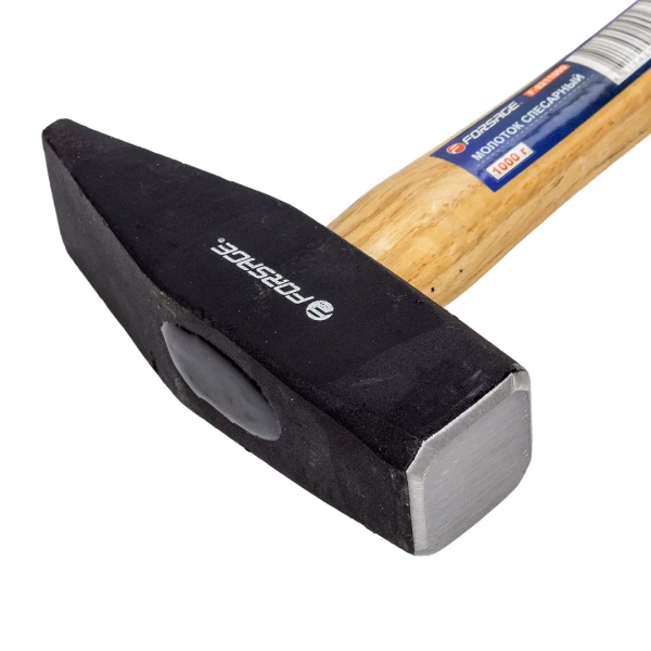 Молоток слесарный с деревянной ручкой (1000г)