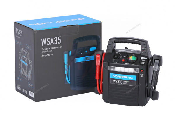 Пусковое портативное устройство WSA35 (12/24 В, 2*22 Ач)
