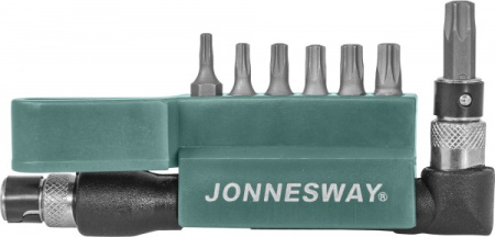 Комплект вставок-бит JONNESWAY S08H2S8S (1/4") 8 предметов