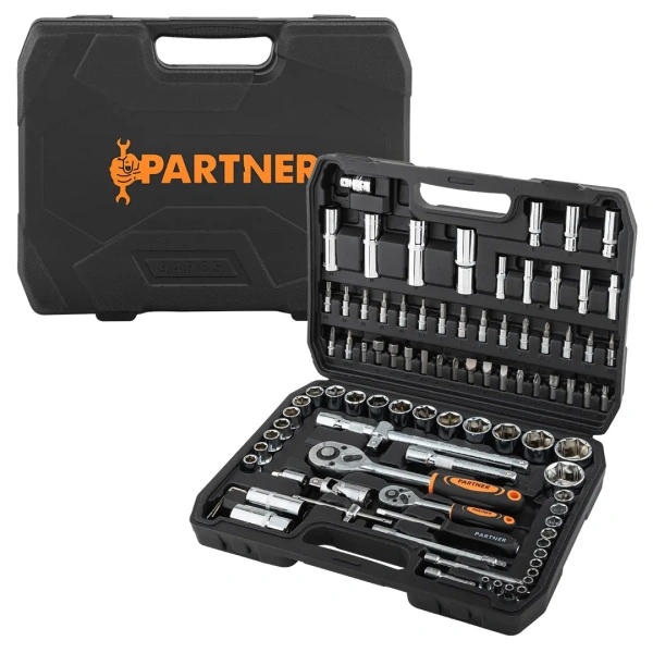 Набор инструментов 94 пр.1/4''&1/2''(6-гран)(4-32мм)