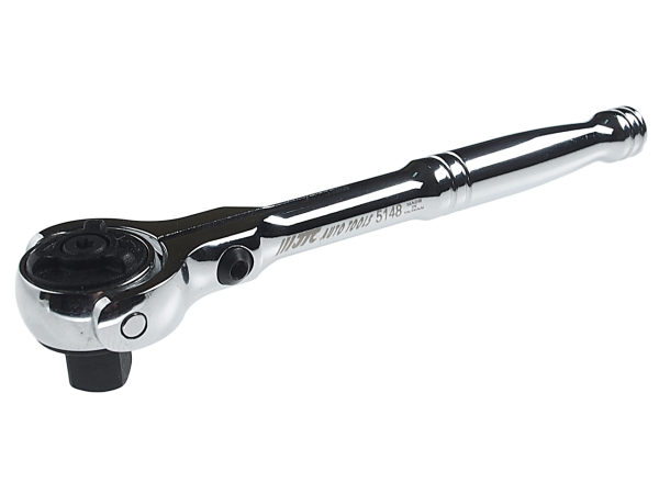 Трещотка шарнирная с металлической рукояткой JTC 5148 (3/8", 72 зуба, 146 мм)