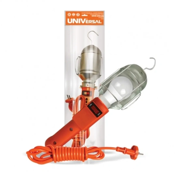 Светильник переносной (ручной) ''UNIVersal''c выключателем 10м