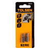 Набор вставок (бит) торцевых 1/4" Pozidriv PZ1 25 мм 2 предмета TOLSEN TT20217