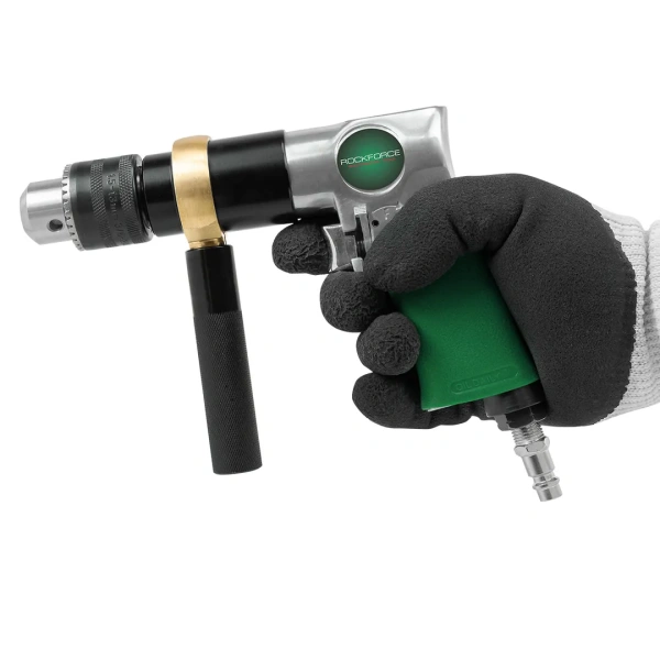 Дрель пневматическая (700об/мин, патрон - 1.5-13мм,6.3bar)