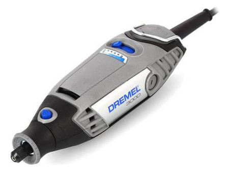 Гравер электрический DREMEL 3000-15 в кейсе + аксессуары (130 Вт, 10000 - 33000 об/мин, цанга 3.2 мм) (Свободный, можете заполнять)