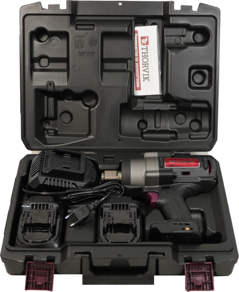 Гайковерт аккумуляторный Thorvik BWI20525, 1"DR, 20В, 2500 Нм