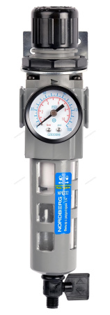 Фильтр воздушный грубой очистки с редуктором PRO, 1/4" NORDBERG NP8232