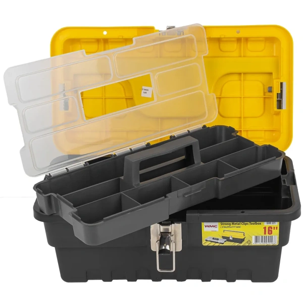 Ящик пластмассовый 16'', 210x395x177мм