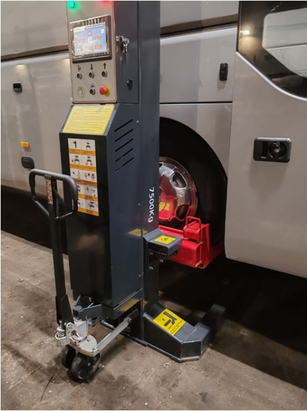 Комплект подкатных колонн Sunshine AU7500-4