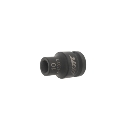 Головка торцевая 12-гранная ударная JTC 443910 (1/2", 10 мм,  L=38 мм)