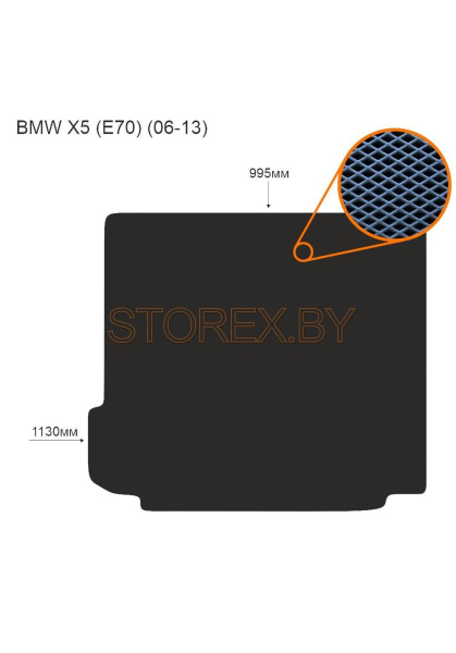BMW X5 (E70) (06-13) Багажник copy