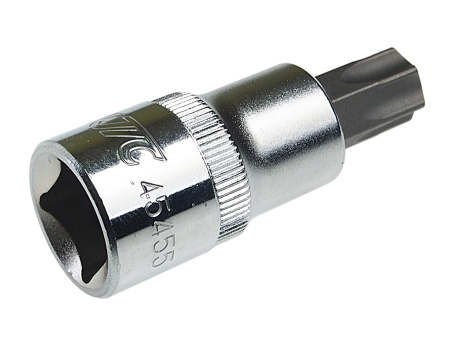 Бита-головка с отверстием JTC-45455 (1/2", TORX, T55Hх55 мм)