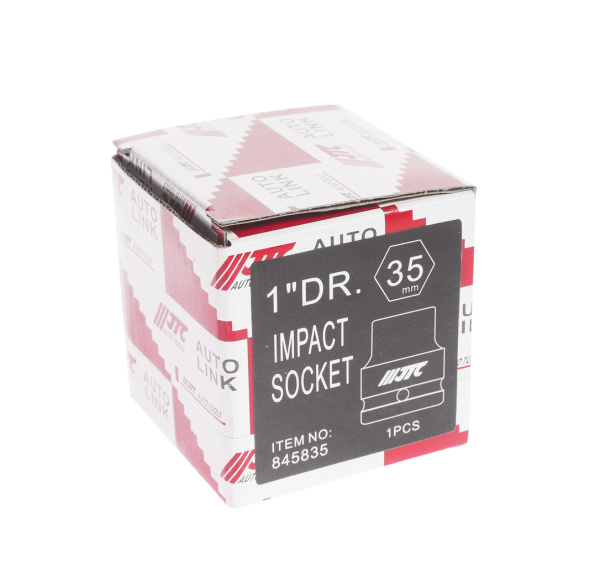 Головка торцевая ударная JTC 845835 (1", 35 мм, L=62 мм)